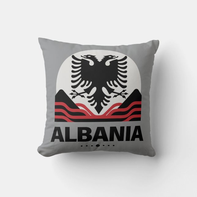 Albanië Europese Unie Kussen (Voorkant)