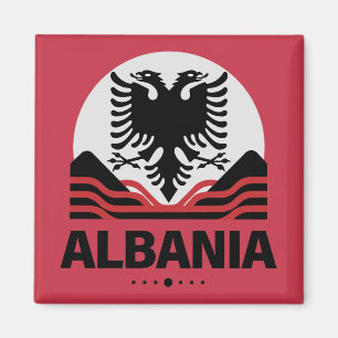 Albanië Europese Unie Magneet