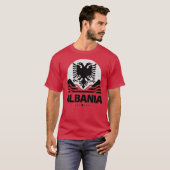 Albanië Europese Unie T-shirt (Voorkant volledig)