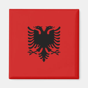 Albanië Flag Magnet
