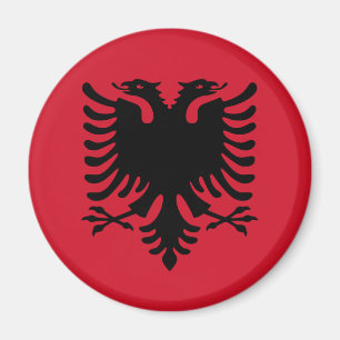 Albanië Flag Magnet