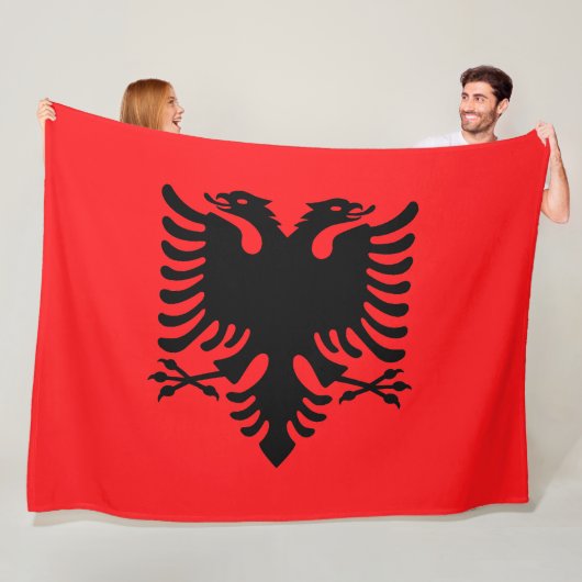 Albanië Fleece Deken (In situ)