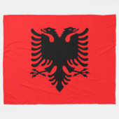 Albanië Fleece Deken (Voorkant (Horizontaal))