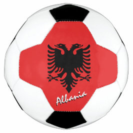 Albanië, Football en Albanese vlag/sport Voetbal
