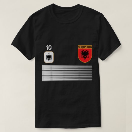 Albanië Football Jersey 2021 Shqiperia Soccer T-shirt (Design voorkant)
