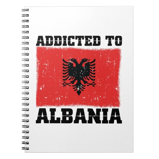 Albanië Gezegden | Albanese Vacation Gift Ideeën Notitieboek (Voorkant)