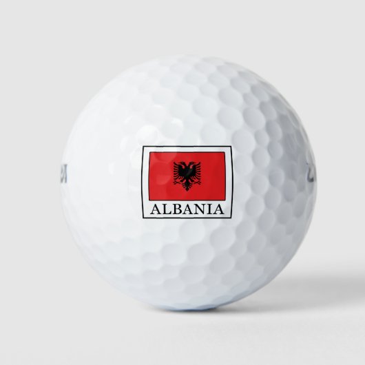 Albanië Golfballen (Voorkant)