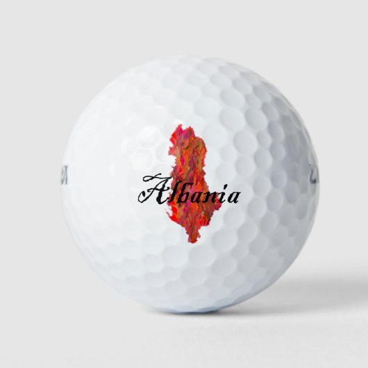 Albanië Golfballen (Voorkant)