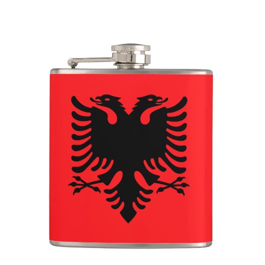 Albanië Heupfles (Voorkant)