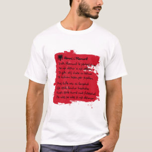 Albanië - Himni i Flamurit T-shirt