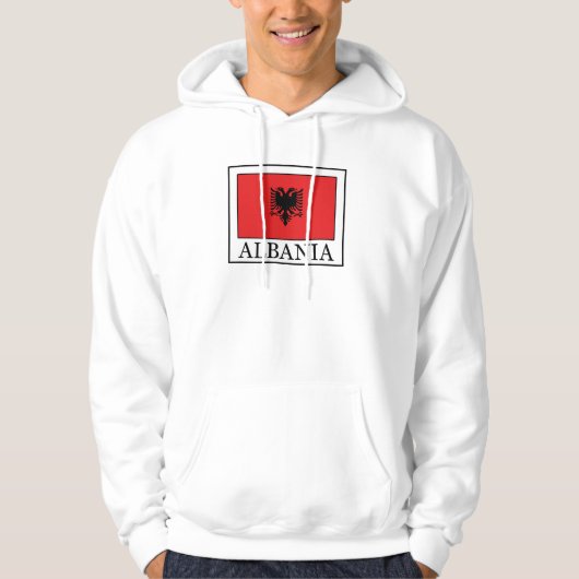 Albanië Hoodie (Voorkant)