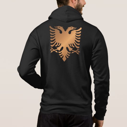 Albanië Hoodie (Achterkant)