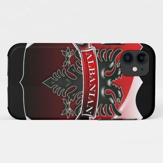 Albanië Iphone Case (Achterkant (horizontaal))