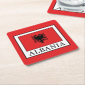 Albanië Kartonnen Onderzetters (Schuin)