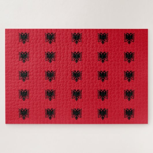 albanië legpuzzel (Horizontaal)