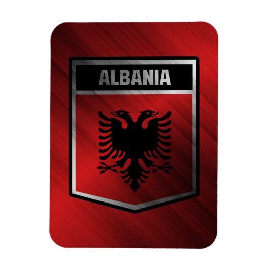 Albanië Magneet (Verticaal)