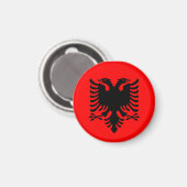 Albanië Magneet (Voorkant / Achterkant)