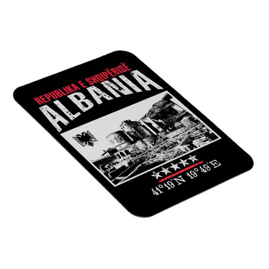 Albanië Magneet (Rechterzijde)