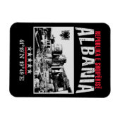 Albanië Magneet (Horizontaal)