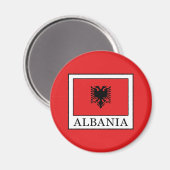 Albanië Magneet (Voorkant / Achterkant)