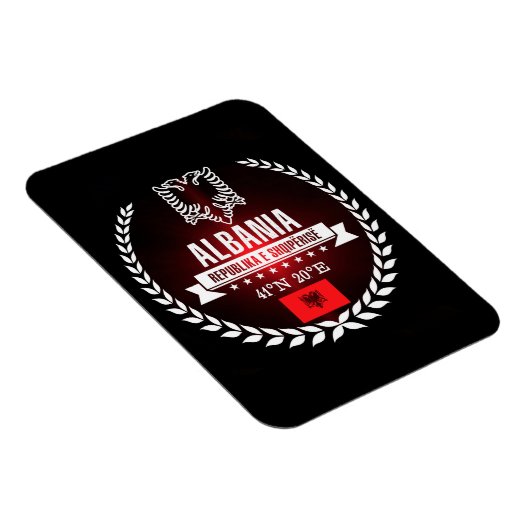 Albanië Magneet (Rechterzijde)
