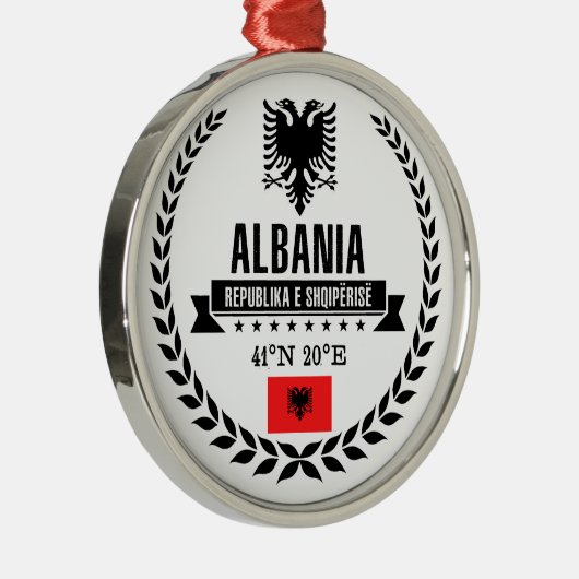 Albanië Metalen Ornament (Rechts)