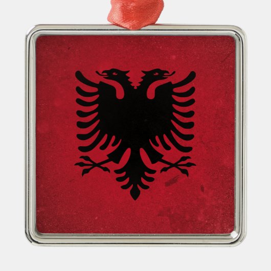 Albanië Metalen Ornament (Voorkant)