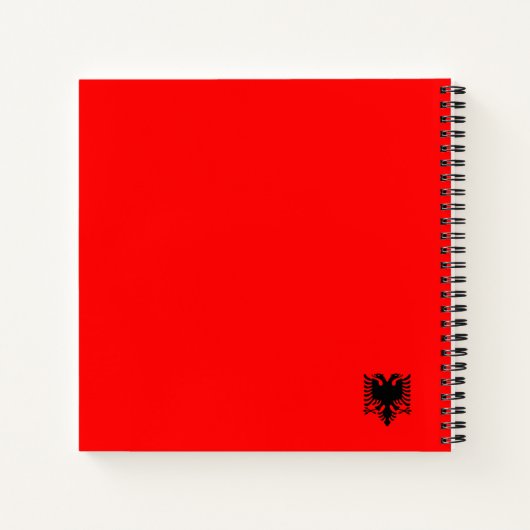 Albanië Notitieboek (Achterkant)