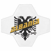 Albanië Patriottisch Football en Albanese vlag Voetbal (Enkel)