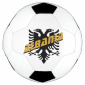 Albanië Patriottisch Football en Albanese vlag Voetbal (Voorkant)