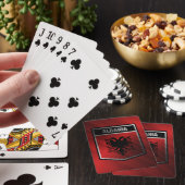 Albanië Pokerkaarten (Insitu)