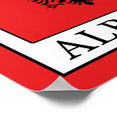 Albanië Poster (Hoek)