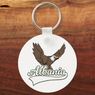 Albanië reislogo sleutelhanger