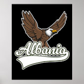 Albanië reizen logo poster (Voorkant)