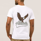 Albanië reizen logo t-shirt (Achterkant)