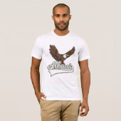 Albanië reizen logo t-shirt (Voorkant volledig)