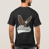 Albanië reizen logo t-shirt (Achterkant)