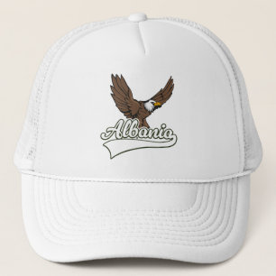 Albanië reizen logo trucker pet