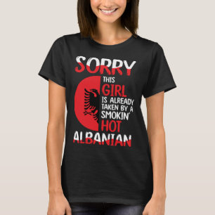 Albanië Roots Grappige Albanese Erfgoed Kleding vo T-shirt