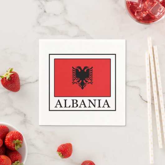 Albanië Servetten (Insitu)