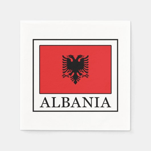 Albanië Servetten (Voorkant)