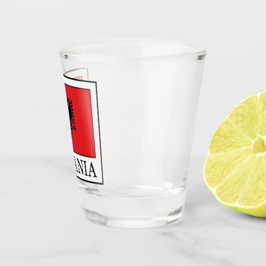 Albanië Shot Glas (Rechts)
