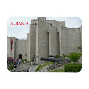 Albanië Skanderbeg Museum uitzicht magneet