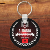 Albanië Sleutelhanger (Voorkant)