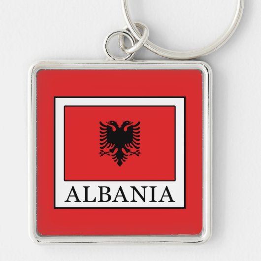 Albanië Sleutelhanger (Voorkant)