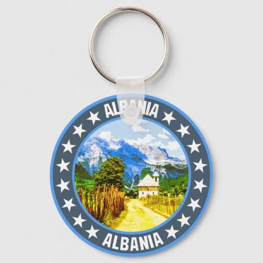 Albanië Sleutelhanger (Voorkant)