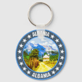 Albanië Sleutelhanger (Achterkant)