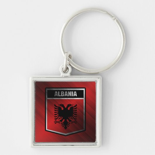 Albanië Sleutelhanger (Voorkant)