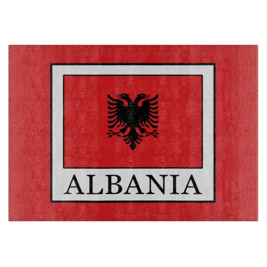 Albanië Snijplank (Voorkant)
