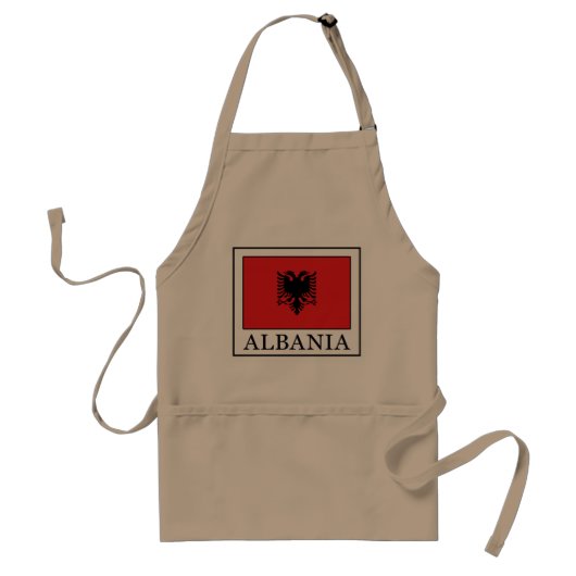 Albanië Standaard Schort (Voorkant)